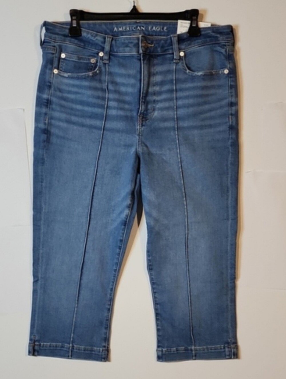 American Eagle Next Level Stretch Jean Capris NWT Size 14